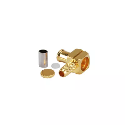 $1.69 • Buy MCX Plug Male Right Angle Connector Crimp For LMR100 RG316 RG174 Cable Connector