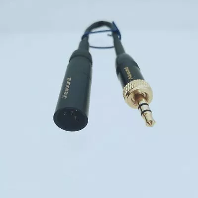 Microphone Cable Adapter 3.5mm To Shure TA4M Mini-XLR Male For Sennheiser • $8.99