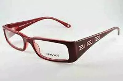 VERSACE Eyeglasses - VE3105 771 -  49mm Lens - Womens  ~ BORDEAUX Frame Glamour • $159
