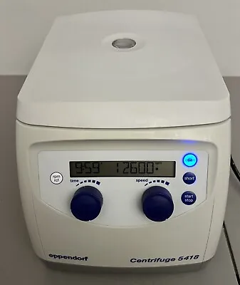 VERY CLEAN Eppendorf 5418 Centrifuge NO Rotor - Good Working Condition • $750