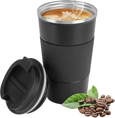 $12.99 • Buy Travel Mug Insulated Coffee Cup Leakproof Lid Vacuum Stainless Double Wall 16oz