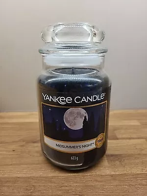 ●●YANKEE CANDLE MIDSUMMER'S NIGHT LARGE JAR 623g FREE POST • £26.95