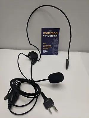 Earpiece With Boom Mic  For Icom IC-F1000/2000 Two Way Radio/Walkie Talkie • £19.95