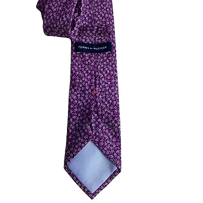 Set Of 2 Purple Neck Ties * Van Heusen *Tommy Hilfiger * * EUC • $7.99