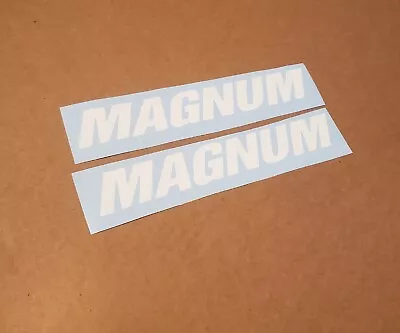 Magnum Trailers Decal Kit Trailer X2 White Or Black 3 Sizes Replacement Sticker • $55