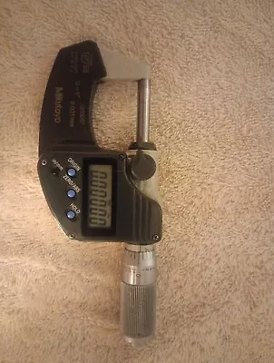 Mitutoyo Digital Micrometer 0-1 • $36