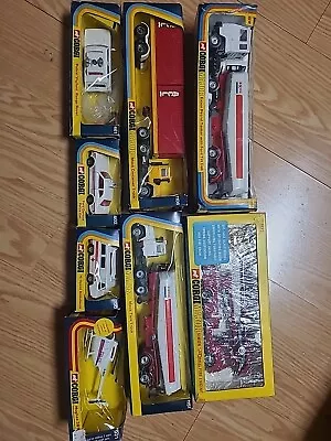 Lot Of 8 Vintage Corgi Model Cars Trucks Van's Tankers  • $150