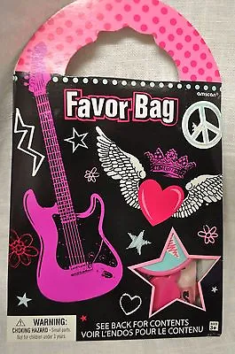 Rocker Girl Party Favor Bag With Favors • $2.99