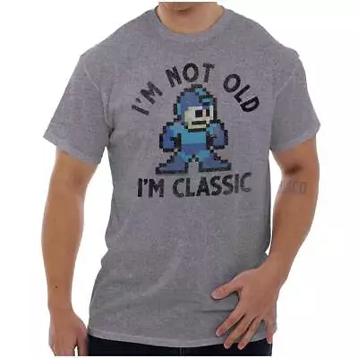 Mega Man Not Old I'm Classic Cartoon Graphic T Shirt Men Or Women • $21.99