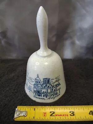 Vintage Tuscon Mission Souvenir Bell Ceramic • $8