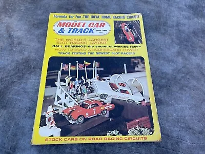 JULY 1965 MODEL CAR SCIENCE Car Model Magazine • $12