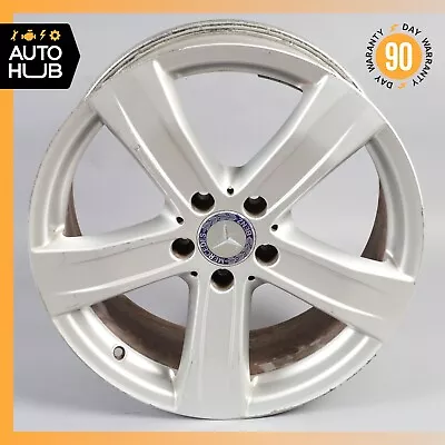 Mercedes W221 S550 CL550 8.5 X 18 18  Factory Wheel Rim Silver 2214015102 OEM • $190.90