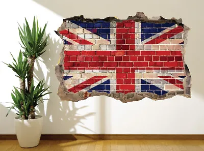 £29.99 • Buy Union Jack Graffiti Brick Wall Sticker Mural Wall Art (15194918) Great Britian