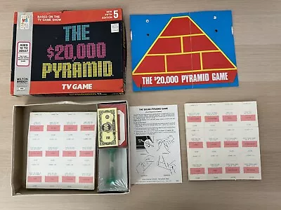 Vintage 1975 Milton Bradley “The $20000 Pyramid” TV Show Board Game - UNPLAYED • $29.98