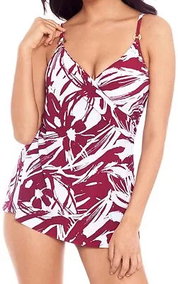 Magicsuit CHERRY Impressionist Willow One Piece Swimdress US 16 • $69.55