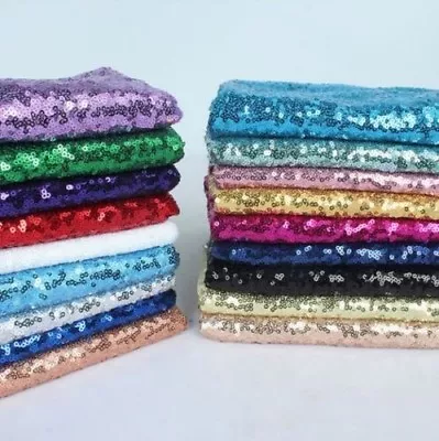 £1.25 • Buy Sequin Fabric Sparkly Shiny Bling Material Cloth 130cm Wide Sample 1, 1/2 Metre