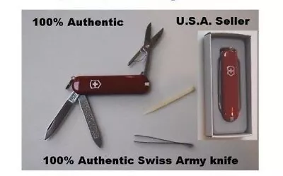 Swiss Army Knife Jaeger-LeCoultre Logo Victorinox  Classic Vintage New Case Rare • $9.95