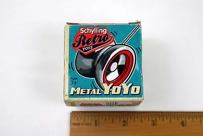 Schylling Toys Retro Silver Metal Yo Yo New In Box • $9.99