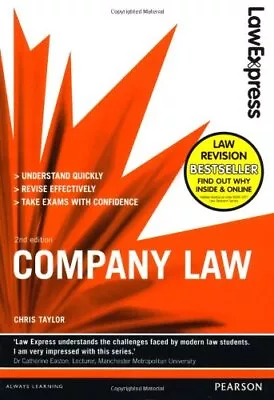 Law Express: Company Law (Revision Guide) By Taylor Chris Book The Cheap Fast • £5.49