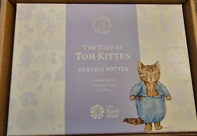 Tom Kitten™ 2017 UK 50p Silver Proof Coin & Book Gift Set • £125