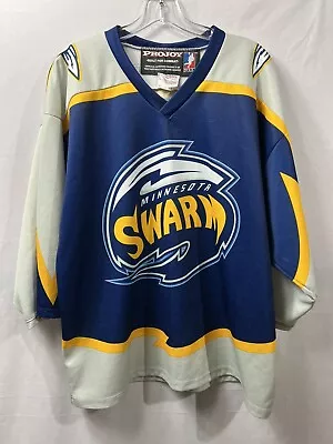 Minnesota Swarm PROJOY Lacrosse Jersey NLL  Mens Large EUC! • $75