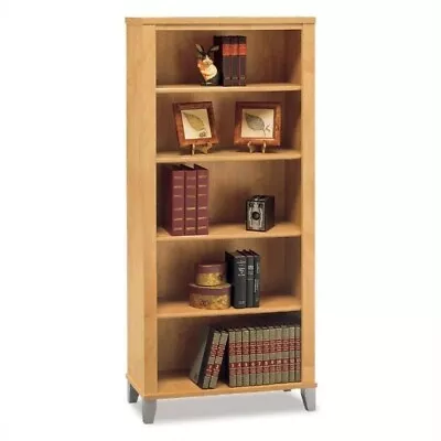 Scranton & Co 5 Shelf Wood Bookcase In Maple Cross • $227.78