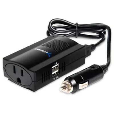 SABRENT PW-C15M 150w Power Inverter With Fan 12v DC To 120v AC • $14.99
