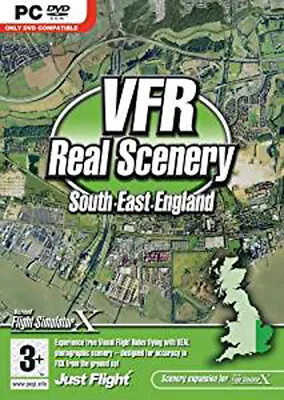 £5.99 • Buy VFR Real Scenery Vol 1: South East England Add-On For FSX (PC DVD) 