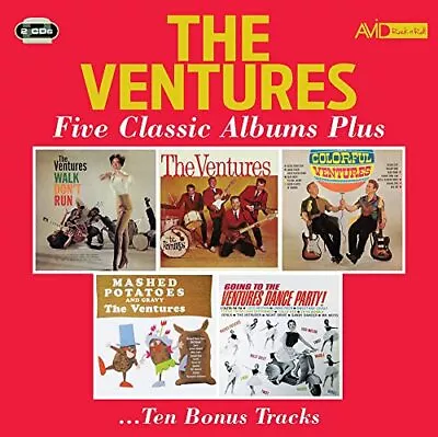 Ventures - Five Classic Albums - Ventures CD 21VG The Cheap Fast Free Post • $9.67