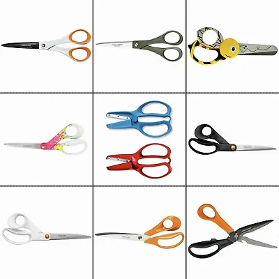 Fiskars Scissors Sewing Universal Classic Functional Easy Action Kids Choose • £49.99