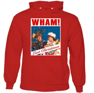 £17.99 • Buy WHAM CHRISTMAS JUMPER, Mens LAST Xmas George Micheael Unisex Sweatshirt & Hoodie