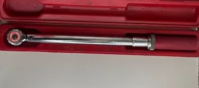 MAC Tools USA TW6100 3/8” Drive Torque Wrench 15-100 Ft Lbs With Case • $85