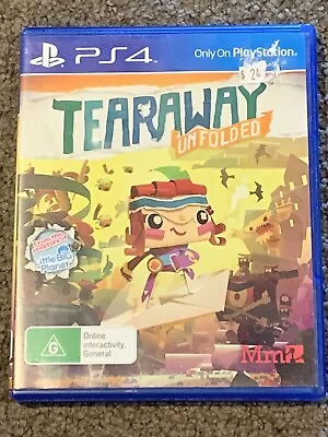 Tearaway Unfolded Playstation 4 PS4 • $10