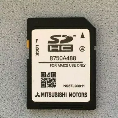 MITSUBISHI MMCS SD CARD NAVIGATION SAT MAP 2022/2023 Europe 8750A488 Latest • $55.84