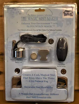 The Magic Mist-Maker Ultrasonic Fog And Mist-Maker For Tabletop Fountains 7025 • $29.99