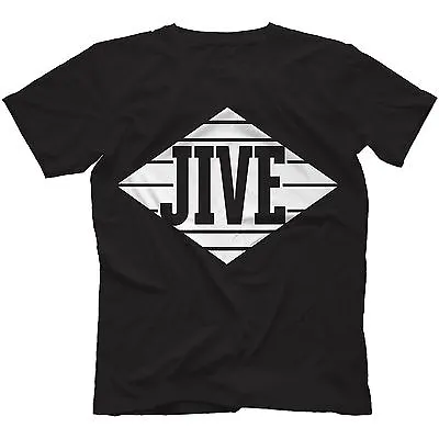 Jive Records T-Shirt 100% Cotton A Tribe Called Quest Krs-One R.Kelly Aaliyah • £14.97