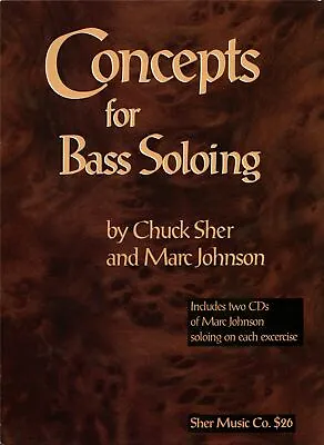 £28.85 • Buy Concepts For Bass Soloing (with Audio) Bass Guitar Book With 2 CDs  Sher, Chuck