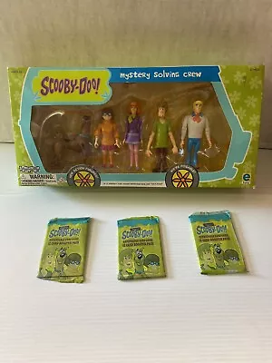 Scooby-Doo! Mystery Solving Crew Action Figures Set Cartoon Network Equity+Cards • $100