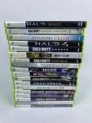 Xbox 360 Games Tested - Choose From Drop Down List • $10