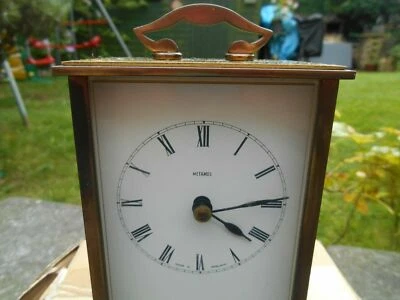 £22 • Buy Vintage Metamec Brass Carriage Clock