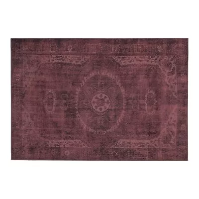 Enza Home Vera 60  X 96  Traditional Cotton & Polyester Fabric Rug In Red • $67.95