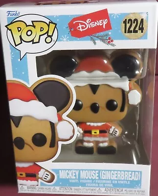 Mickey Mouse (gingerbread) Funko Pop 2023 Disney Christmas #1224 • $8.99