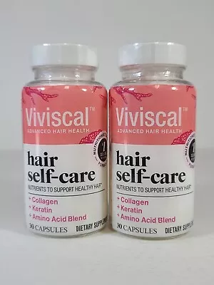 2x Viviscal Advanced Hair Health Self-Care W/ Collagen & Keratin 30 Ct 01/2025 • $38.95