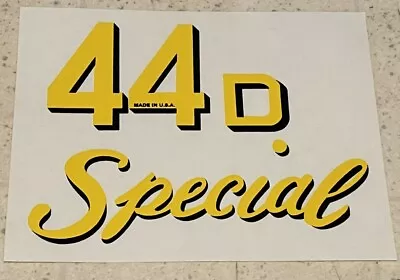 Massey Harris 44D Special Mylar Decal • $10