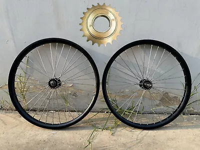 26'' Double Layer Alum Alloy Bicycle Wheelset &Flywheel-MTB/Road/Cruiser Bicycle • $169.66