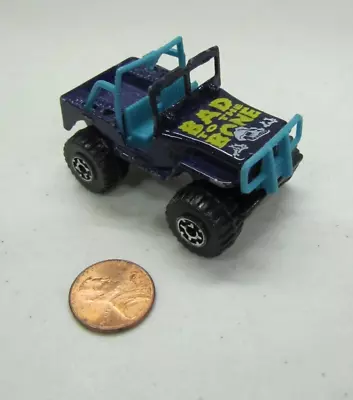 Matchbox Jeep 4x4 CJ Series Purple  Bad To The Bone  (Blank Sides) 1:59 Scale • $4.54