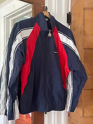 Vtg 80s Ellesse Men'’s Windbreaker Jacket Size M Made In Italy RARE Vtg • $47