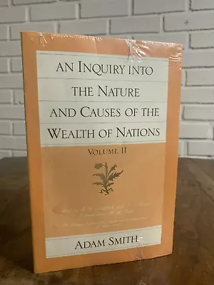 An Inquiry Into The Nature And Causes Of The Wealth Of Nations II Adam Smith 2A • $25.39