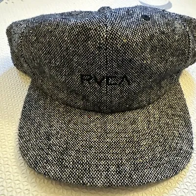 RVCA Tonally Dad Hat Cap Adjustable Strapback Charcoal/Black  • $11.94