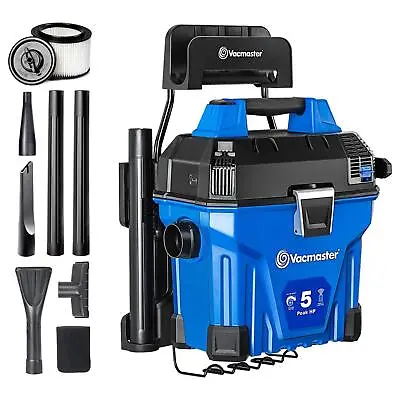 5 Gallon Vacmaster Wall Mount Wet/Dry Vacuum Remote Control Car Garage VWMB508 • $215.92